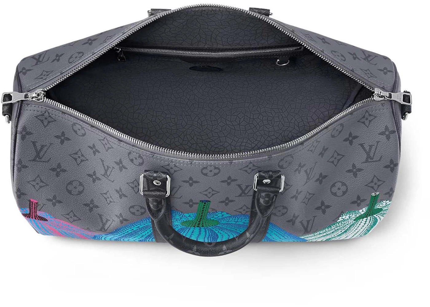 Louis Vuitton LV x YK Keepall 55 Pumpkin Print - 3