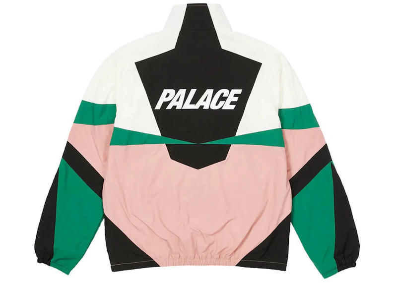 PALACE Palace Panelled Shell Jacket Pink outlook