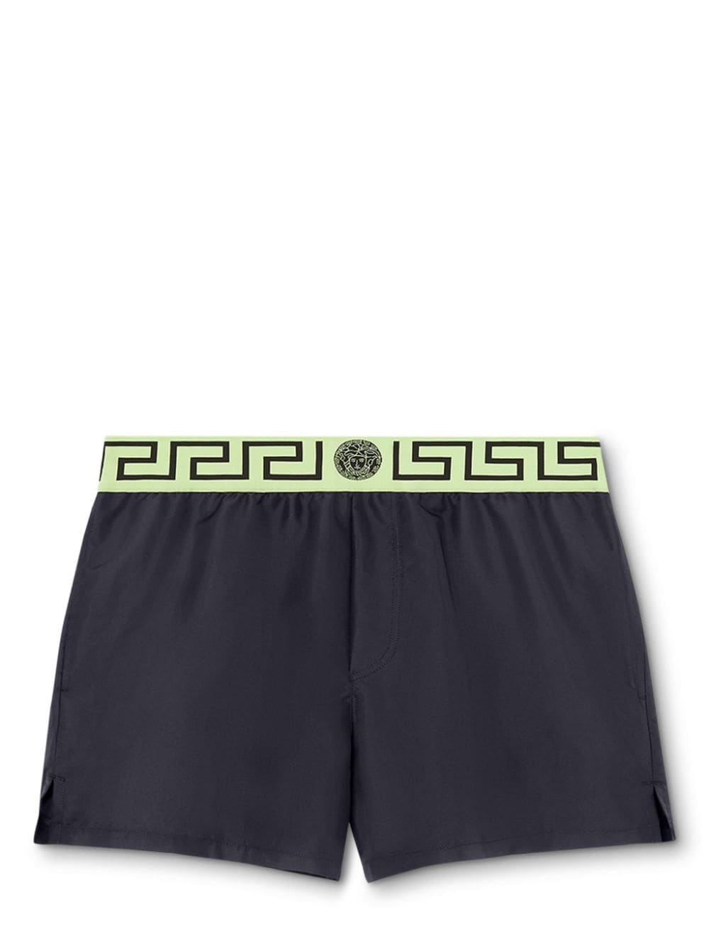 Greca-jacquard swim shorts - 1