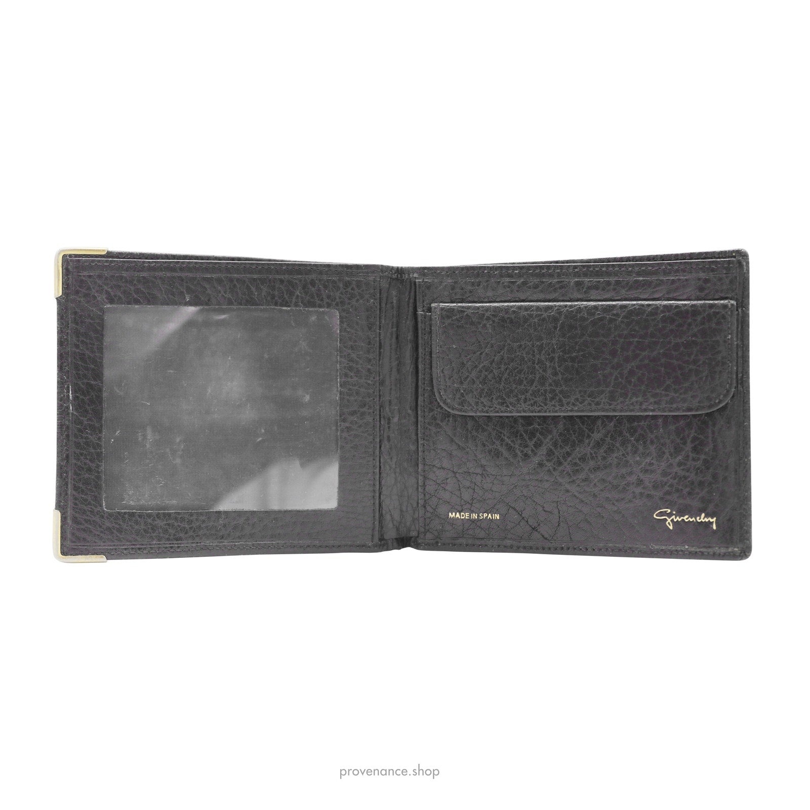 Givenchy ID Bifold Wallet - Black Leather - 5