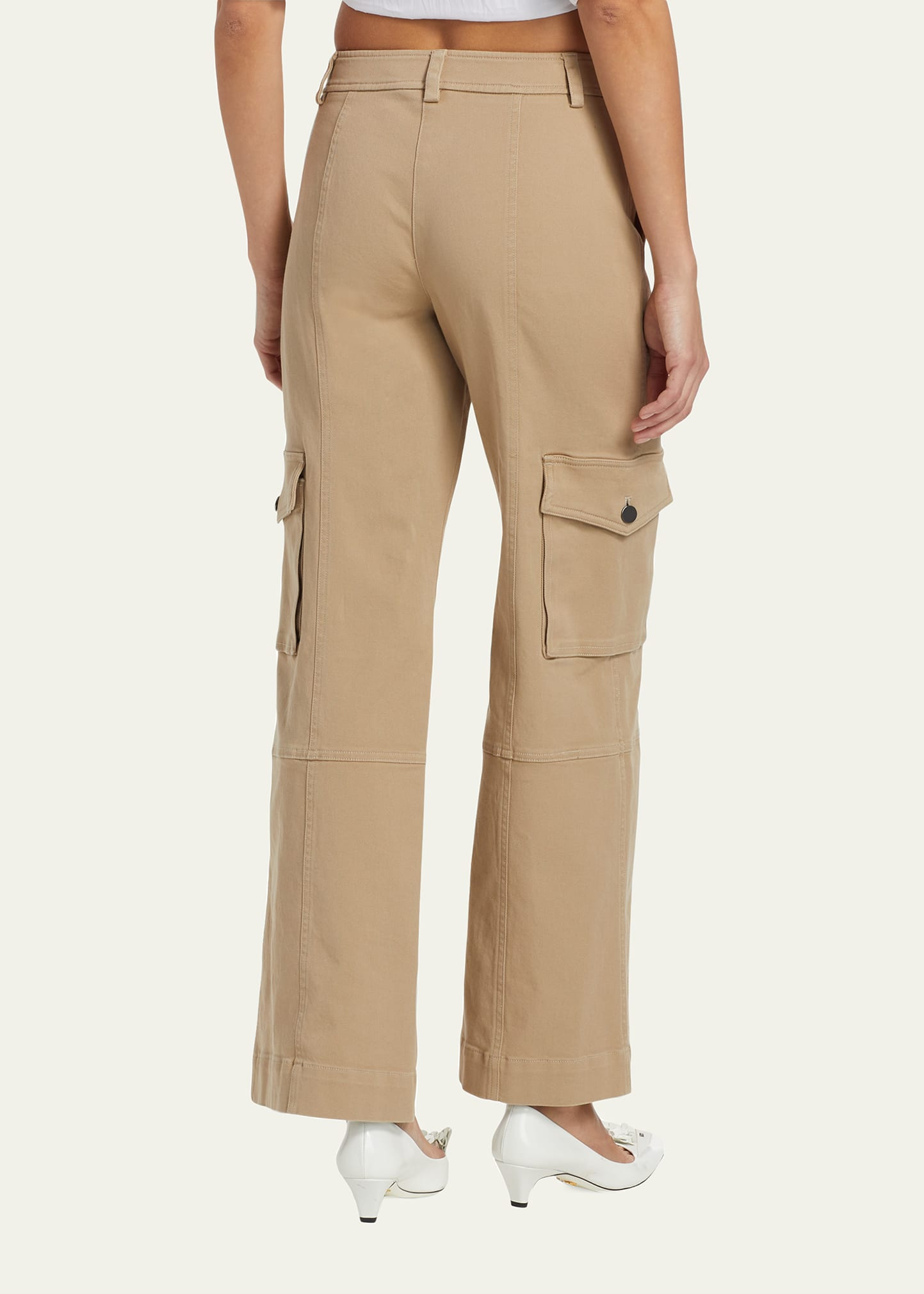 Coop Cotton Twill Topstitched Cargo Pants - 3