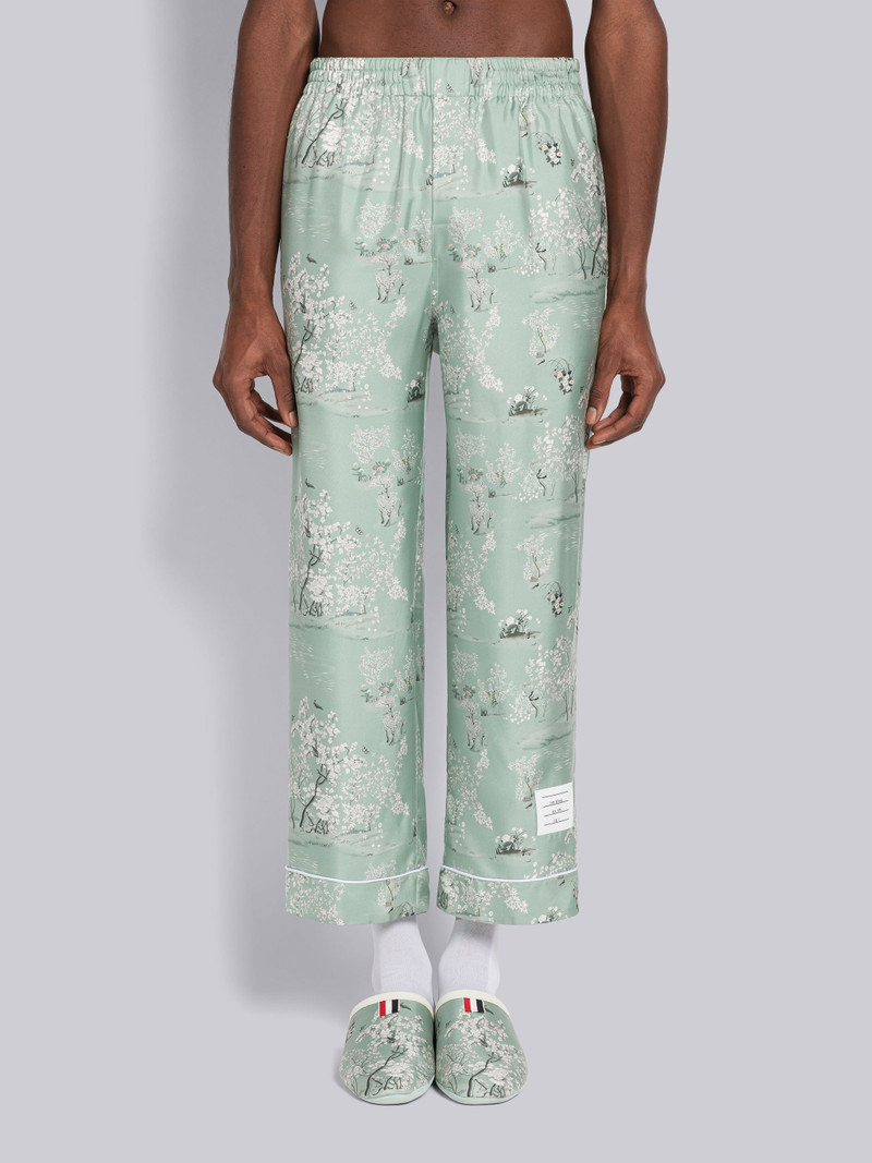 Silk Twill Toile Pajama Trouser 1