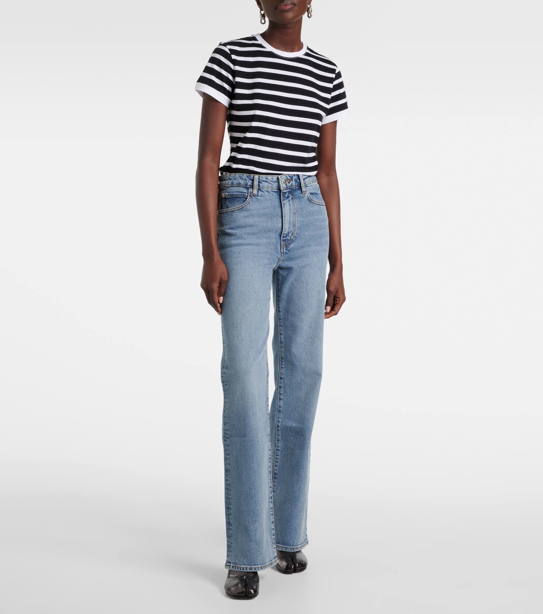 Arrow high-rise flared jeans - 6