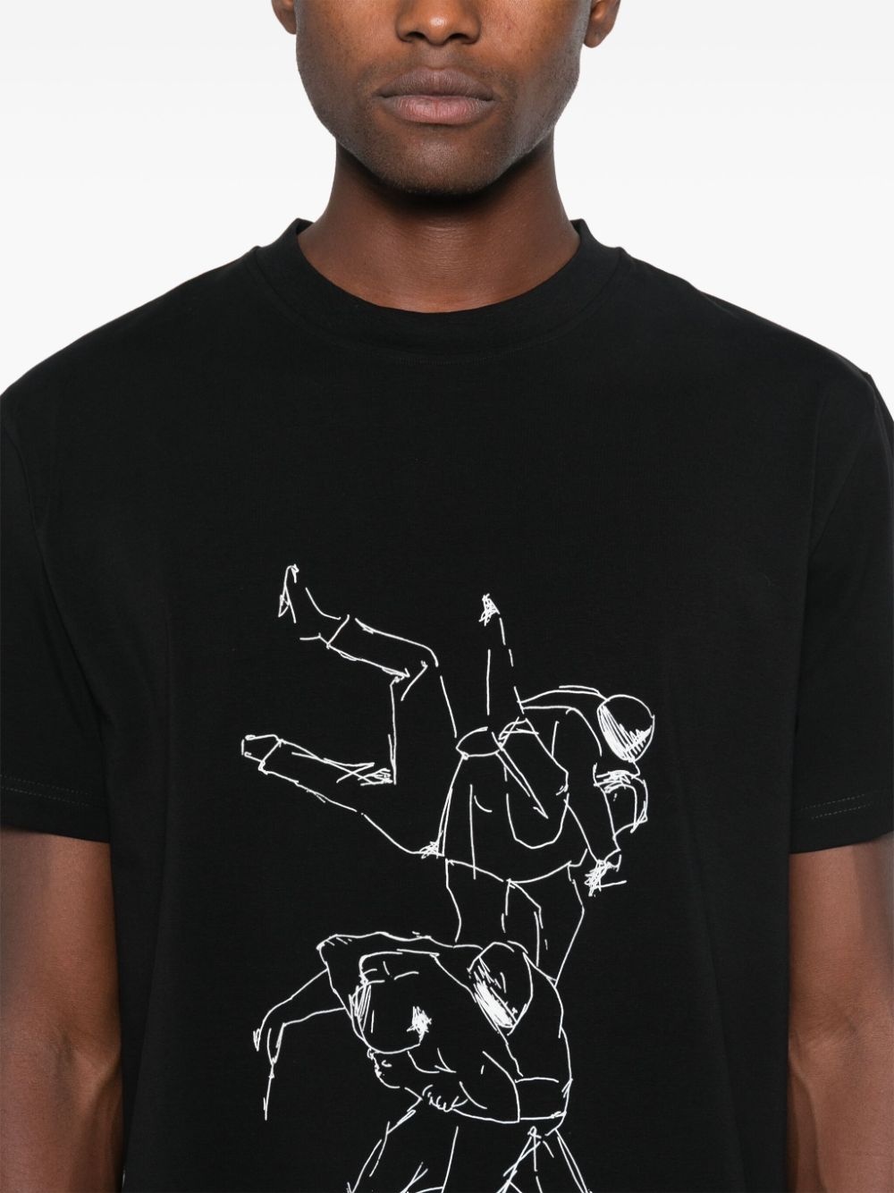 Shelter-printed T-shirt - 5