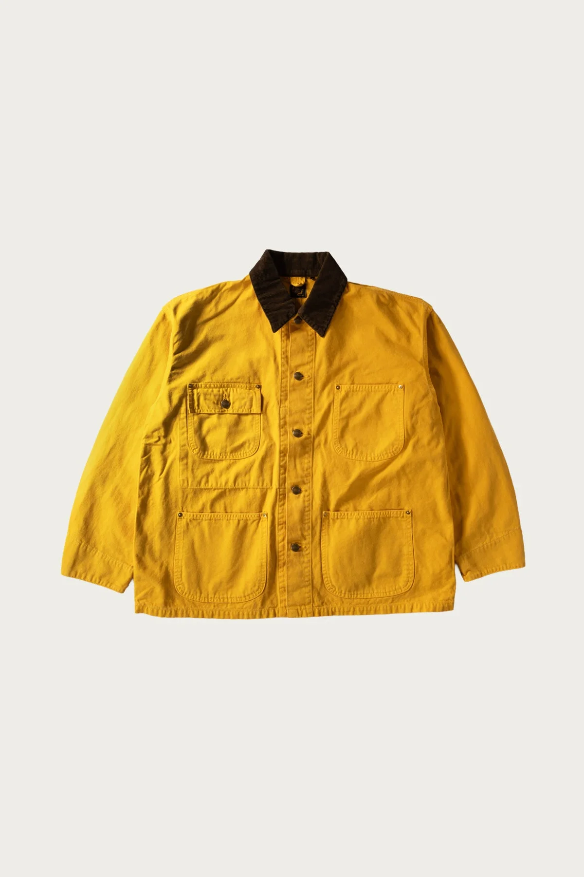 Relax Fit Coverall - Yellow - 1