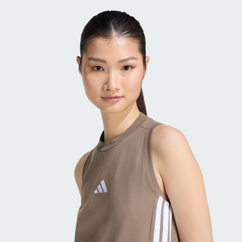 Essentials 3-Stripes Long Racerback Dress 5