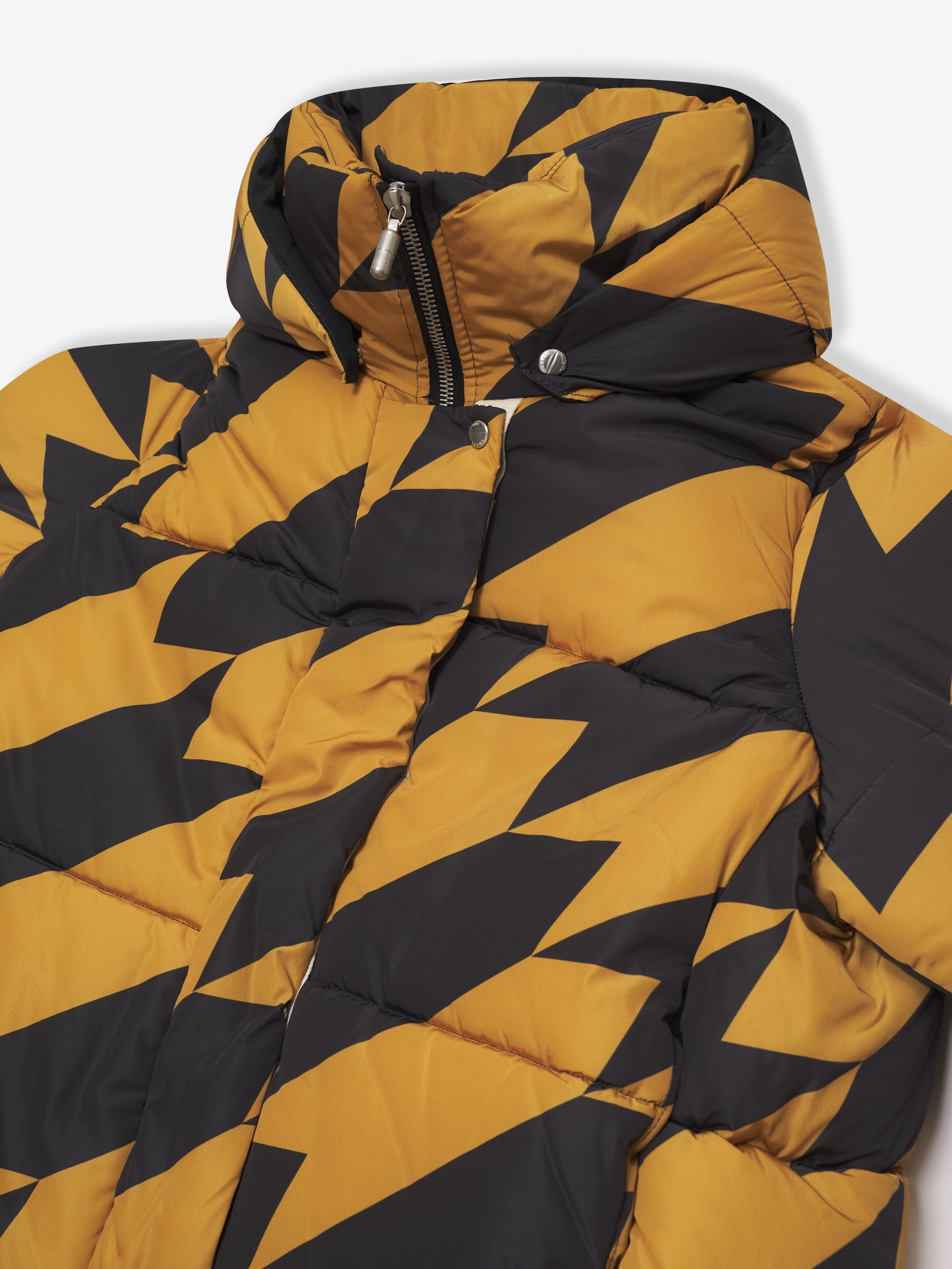 CHEVRON PUFFER JACKET - 2