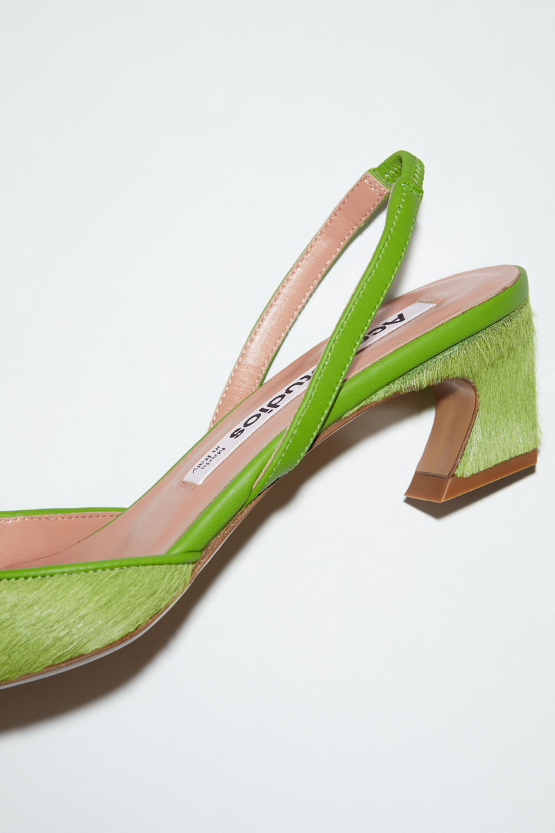 Slingback shoes - Apple green 6