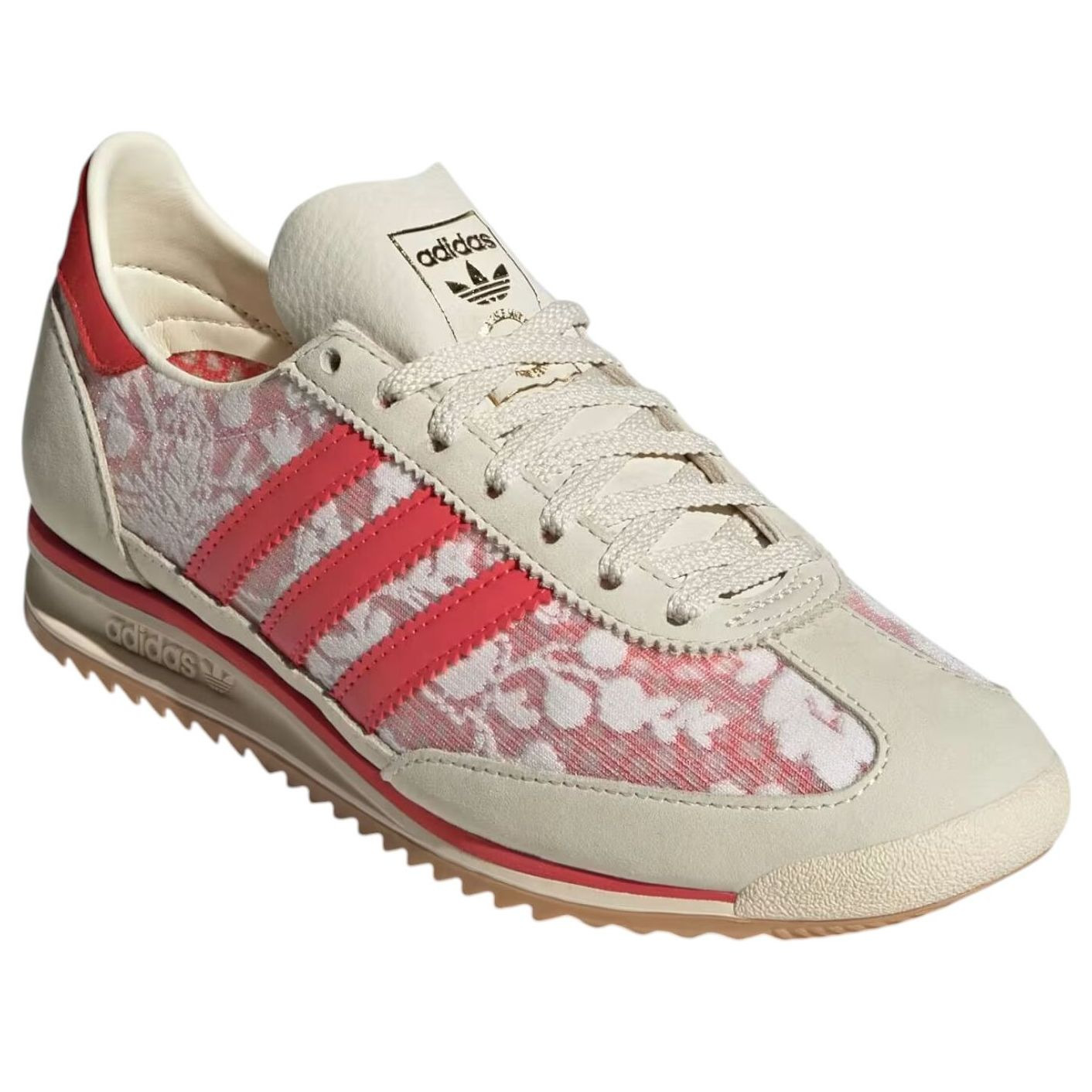 (WMNS) adidas SL 72 OG X Liberty London 'Cream White Better Scarlet' JS1311 - 2