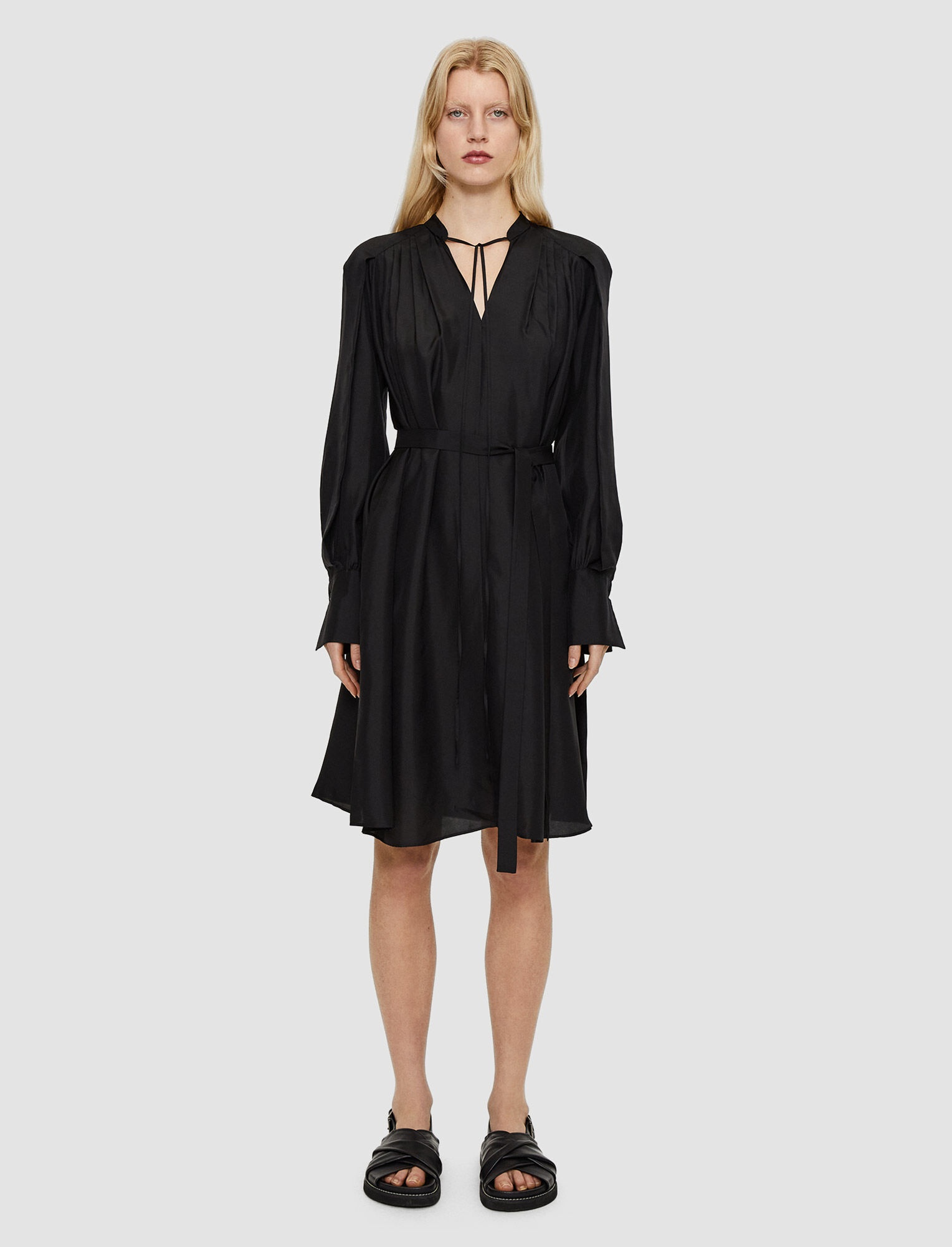 Silk Habotai Dewar Dress - 3