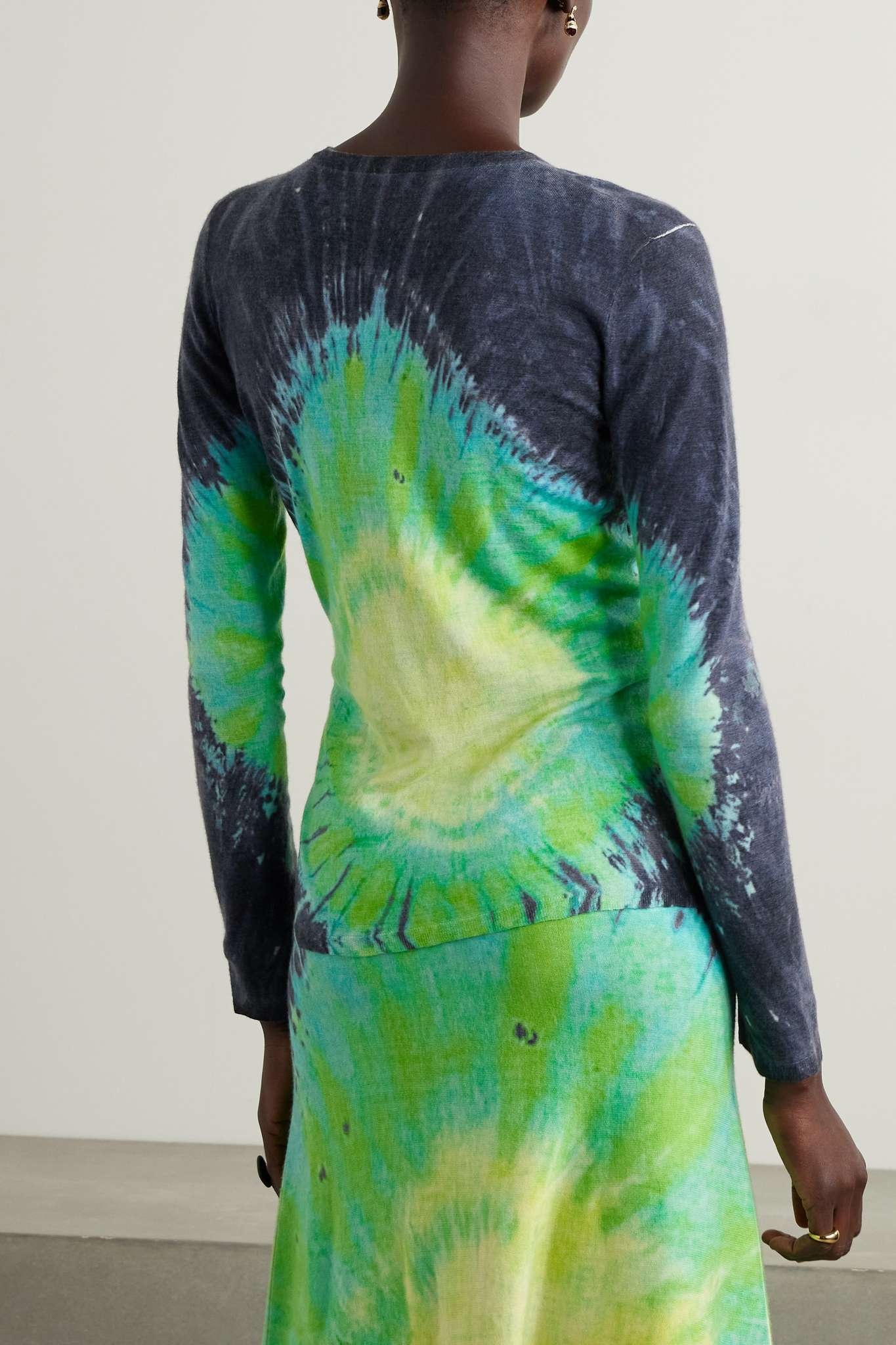 Miller tie-dyed cashmere sweater - 3