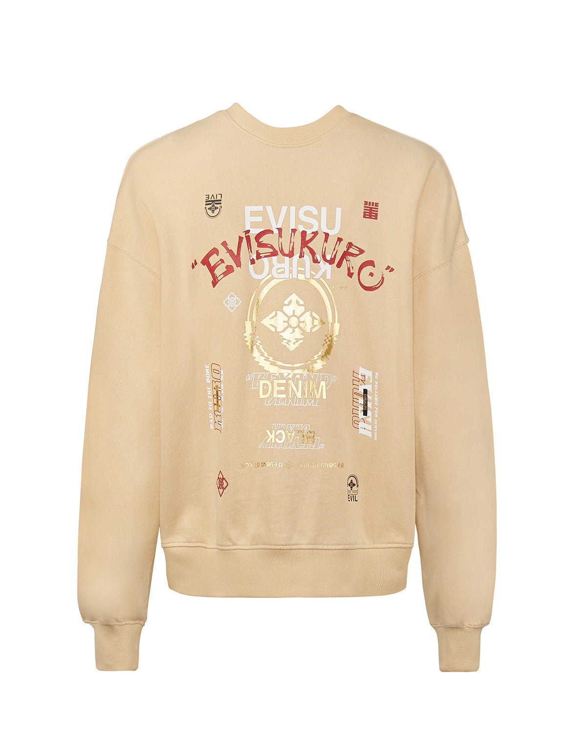 Ripple Effect Kamon Print Sweatshirt - 11