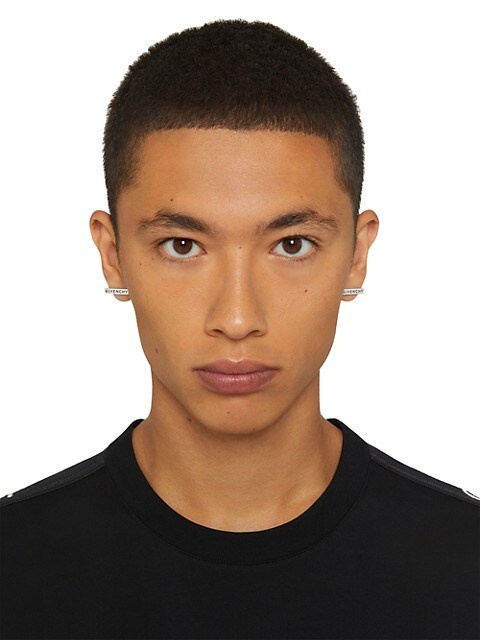 Givenchy Logo Stud Earrings - 2