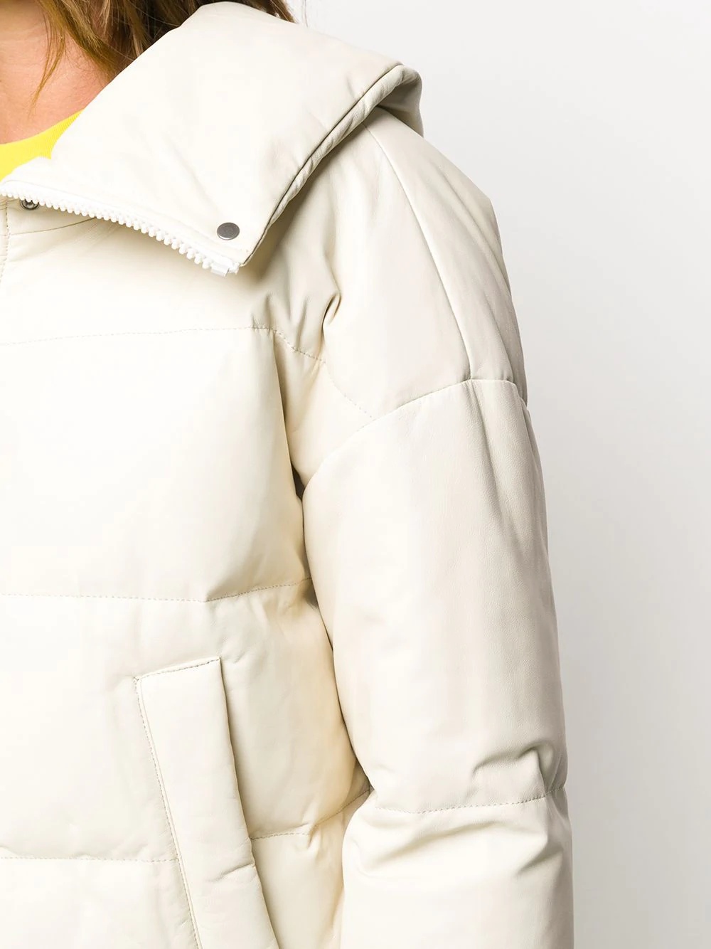 cream puffer jacket - 5