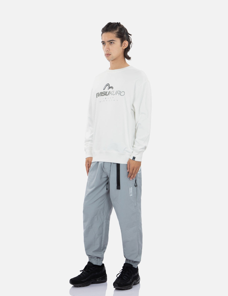 Transparent Seagull Badge Logo Print Sweatshirt 3