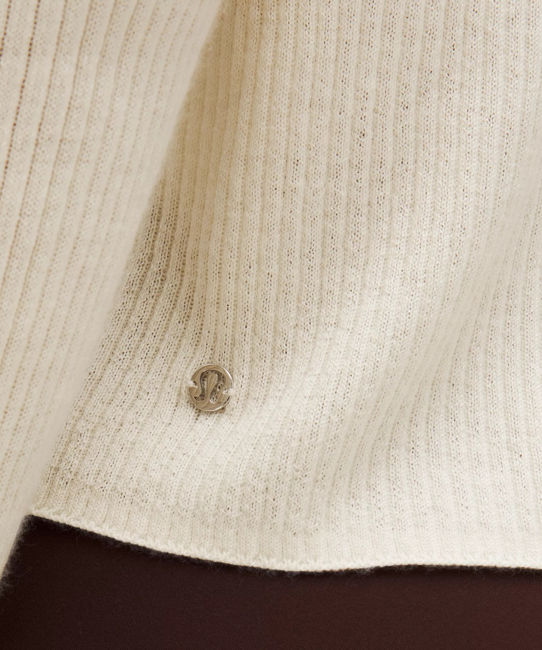 Cashmere Scalloped Cuff Cardigan - 7