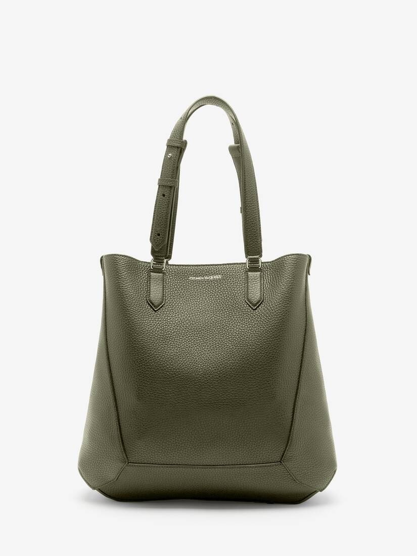 Men's The Edge Medium Tote Bag in Dark Khaki - 1