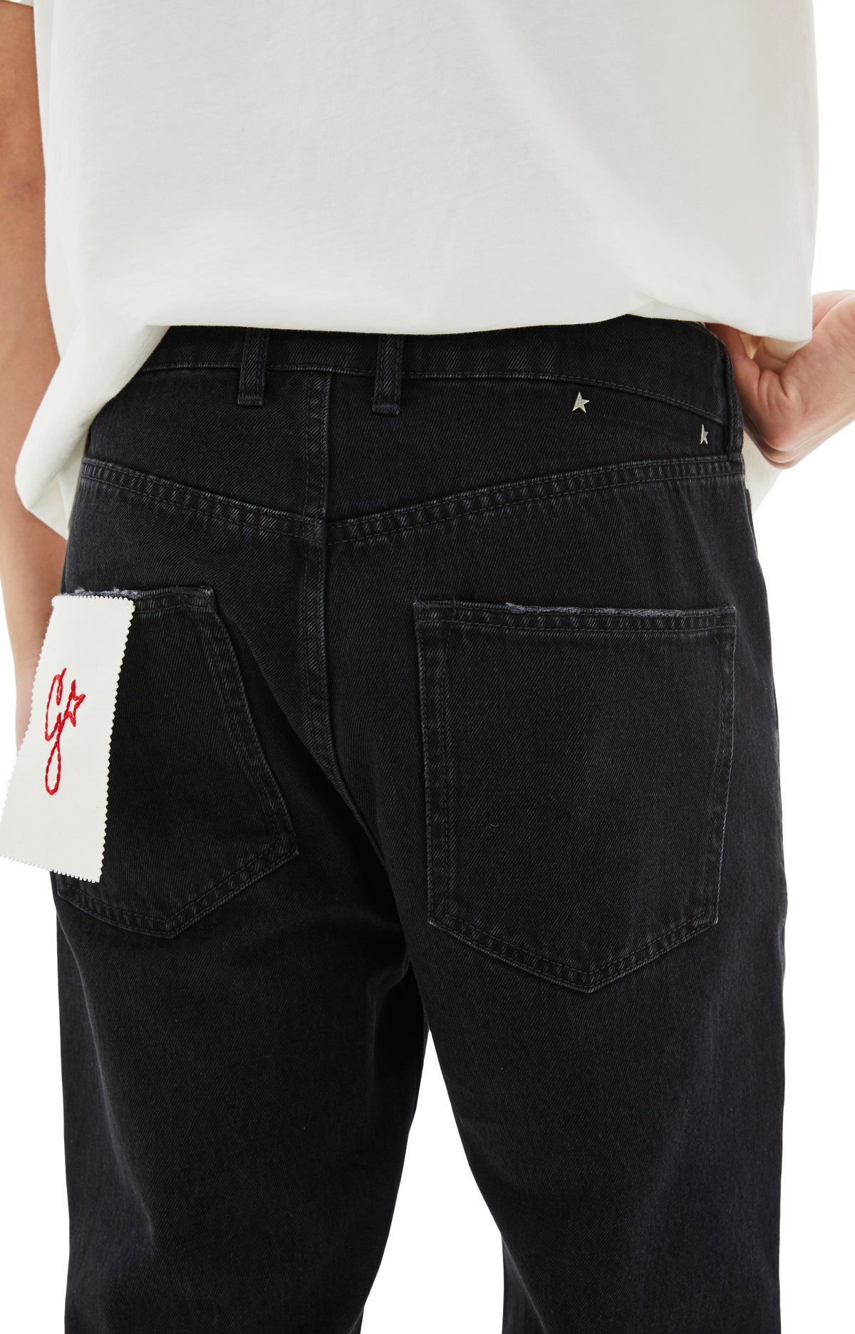 HAPPY ONE WASHED DENIM (BLACK) - 5