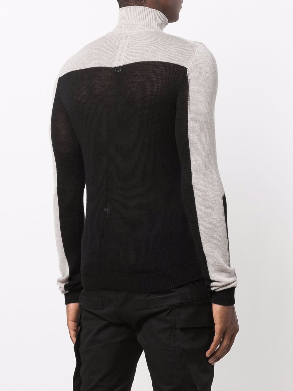 roll-neck wool jumper - 4