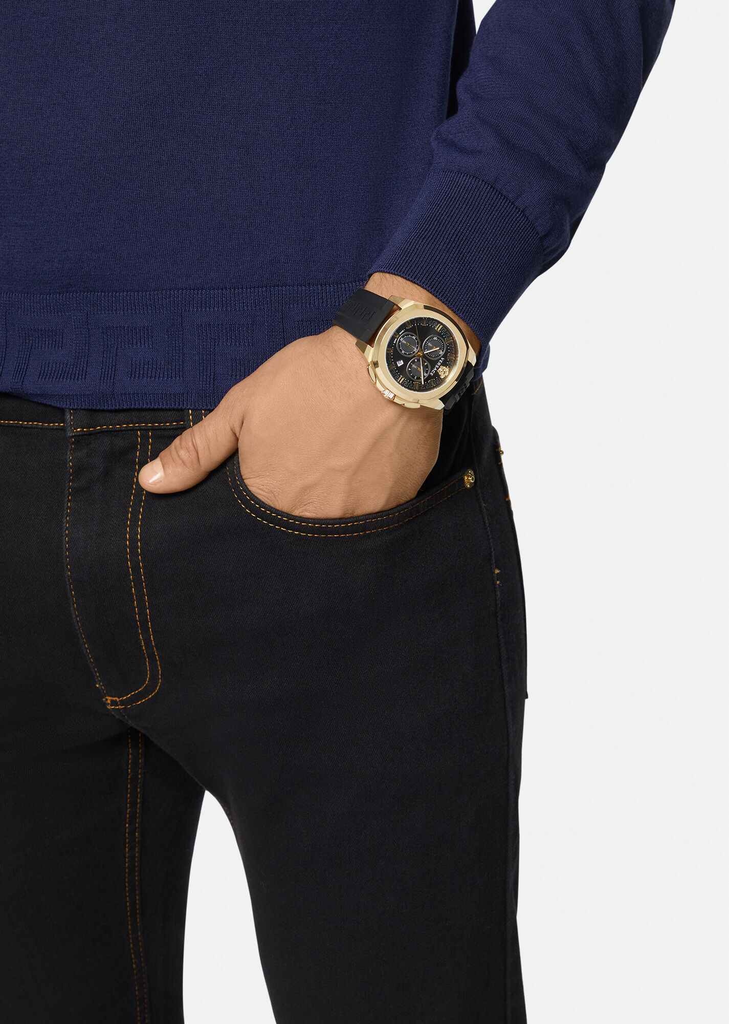 Versace Geo Chrono Watch - 5