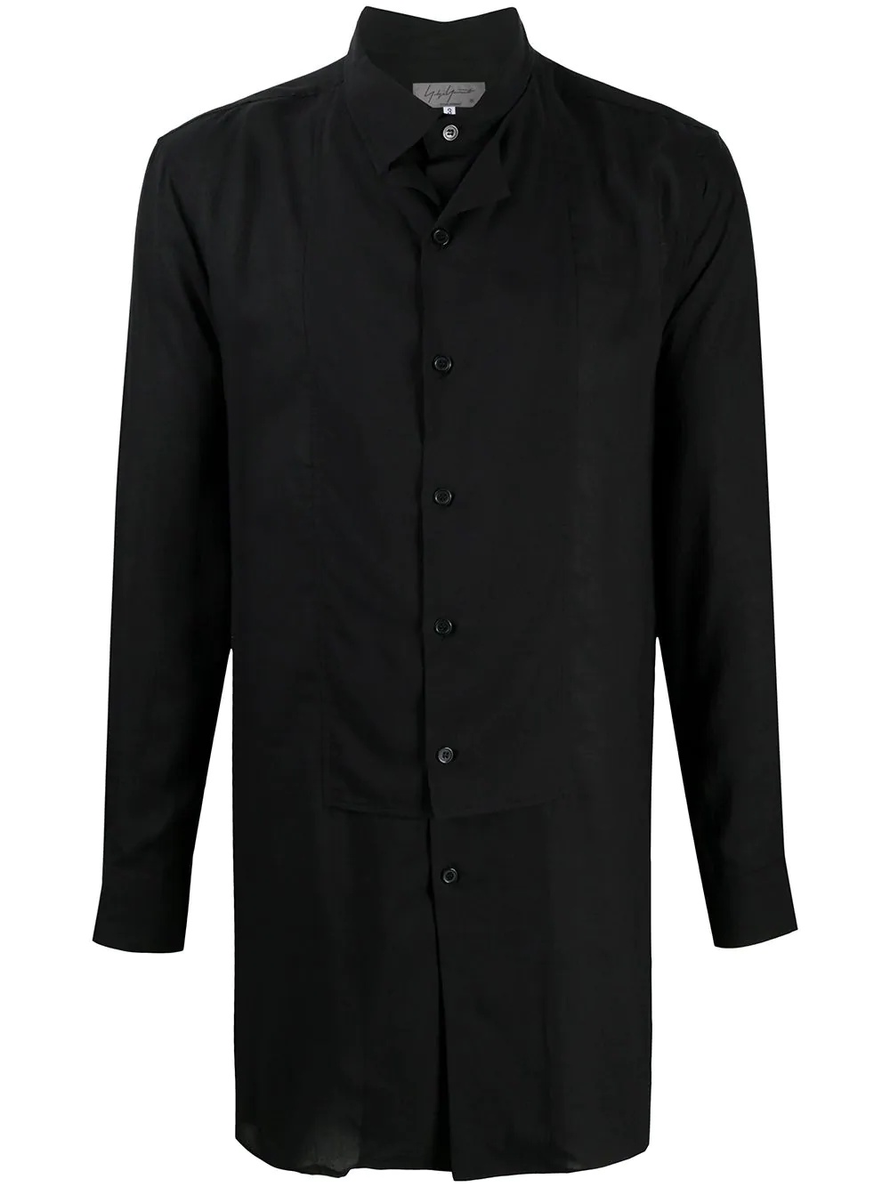 double-layered long shirt - 1