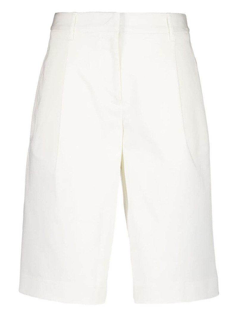 pleated chino shorts 1