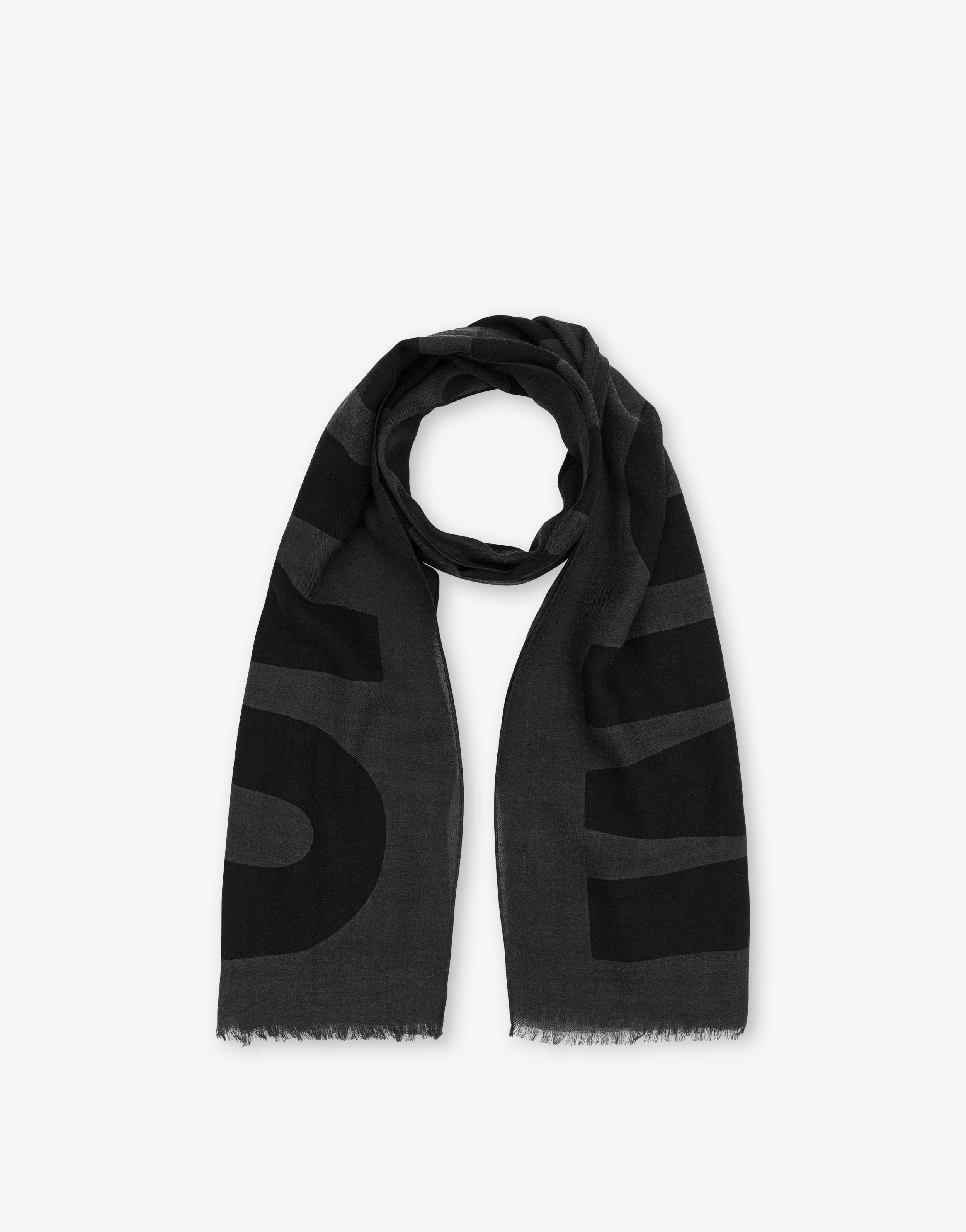 MAXI LOGO SCARF - 2