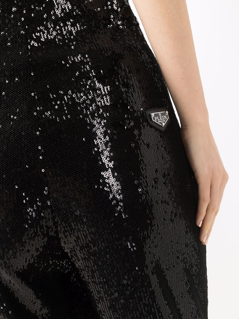 embellished wide-leg trousers 5