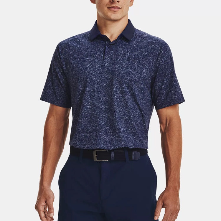 Under Armour Iso-Chill Heather Polo Shirt 'Navy' 1377294-410 - 3