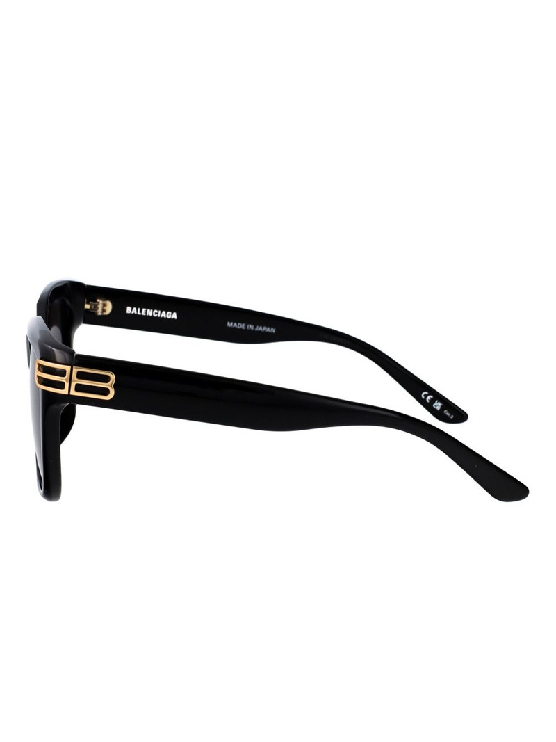BB-logo square-frame sunglasses 3