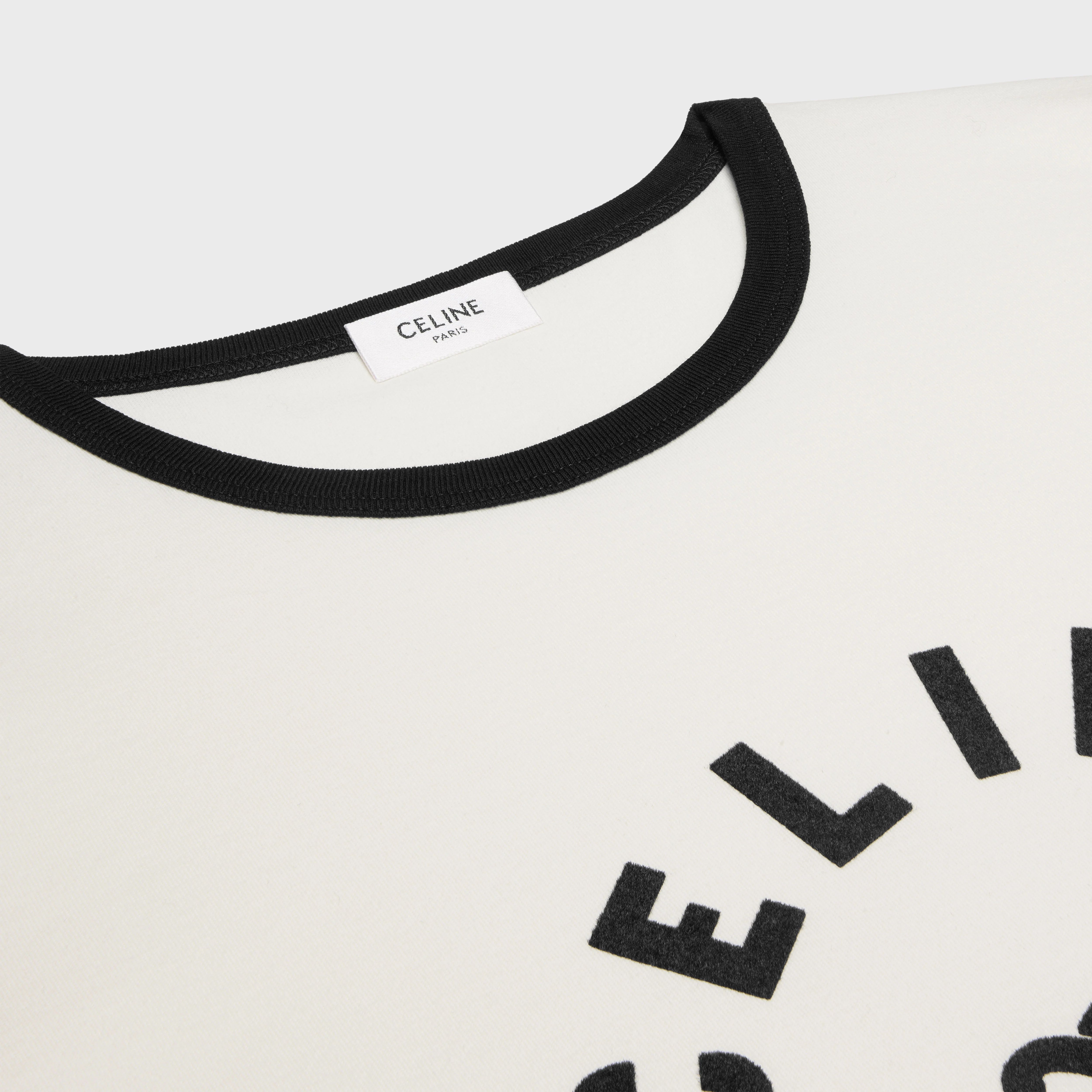 Celine Triomphe t-shirt in cotton jersey - 3
