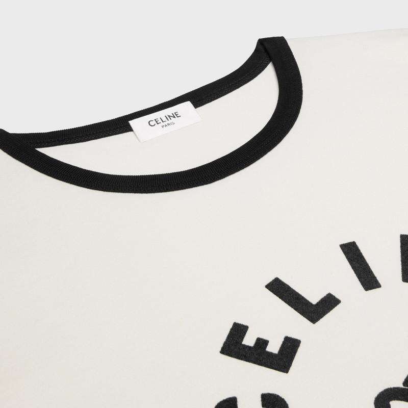 Celine Triomphe t-shirt in cotton jersey 3