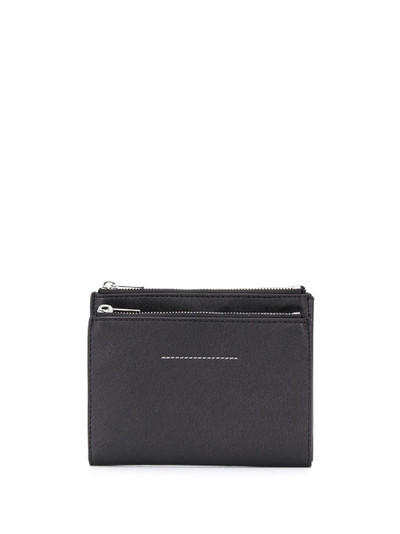 MM6 Maison Margiela logo patch wallet outlook