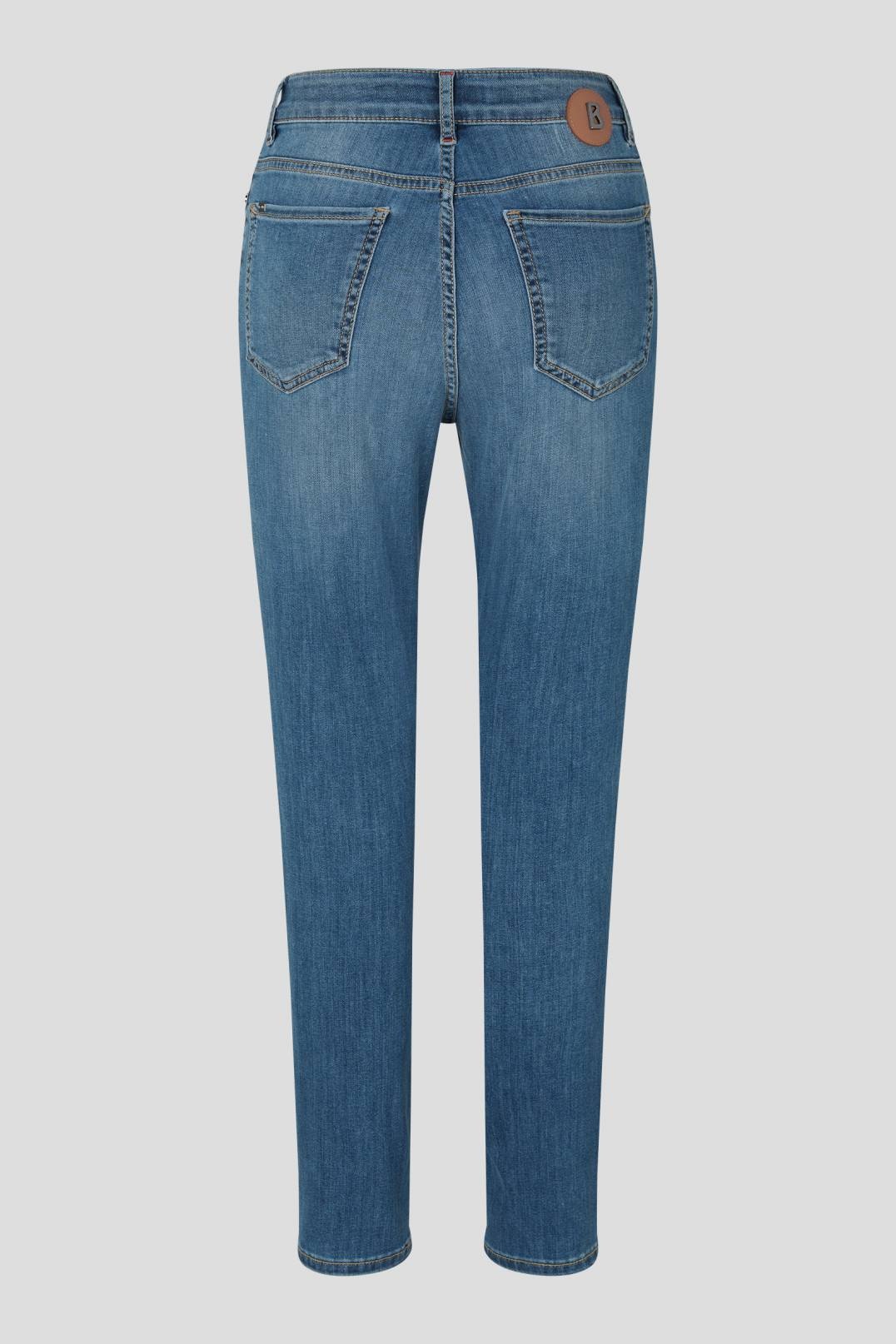 JULIE 7/8 SLIM FIT JEANS IN DENIM BLUE - 6
