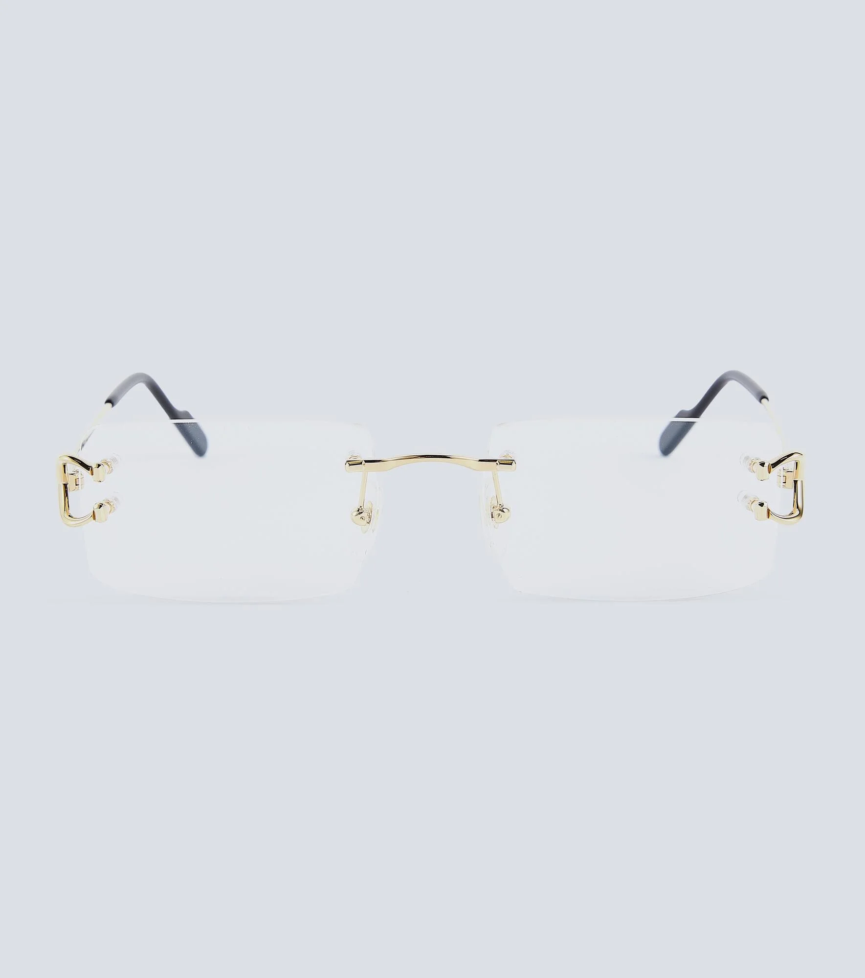 Signature C De Cartier rectangular glasses - 1