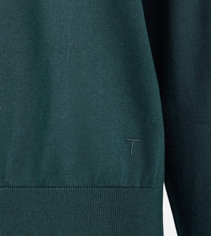 PULLOVER IN SILK - GREEN 3