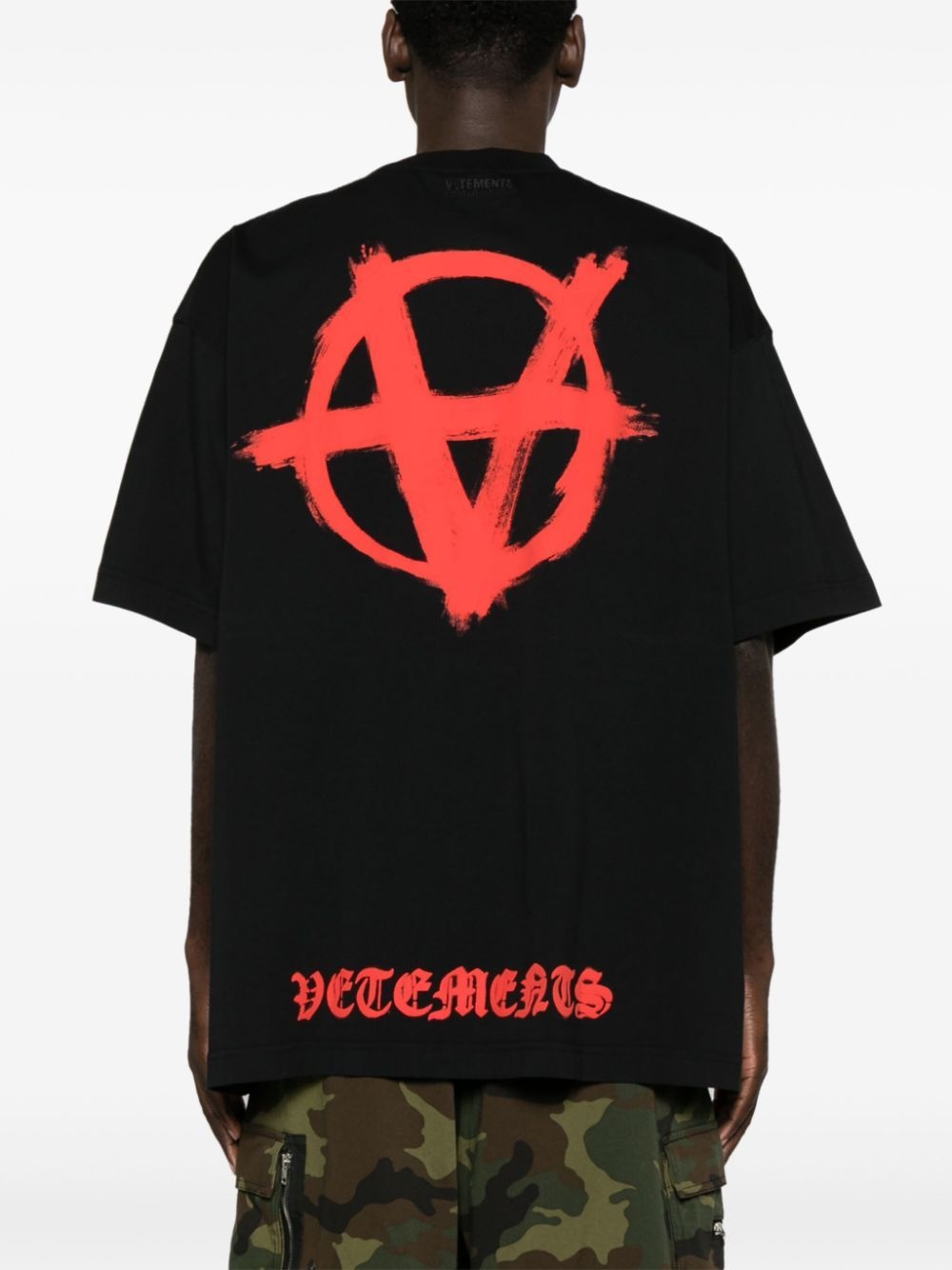 Reverse Anarchy cotton T-shirt - 5
