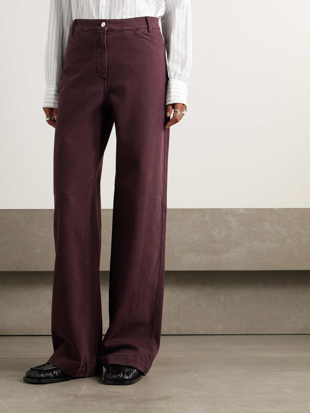 Organic Wide-leg Jeans - 4