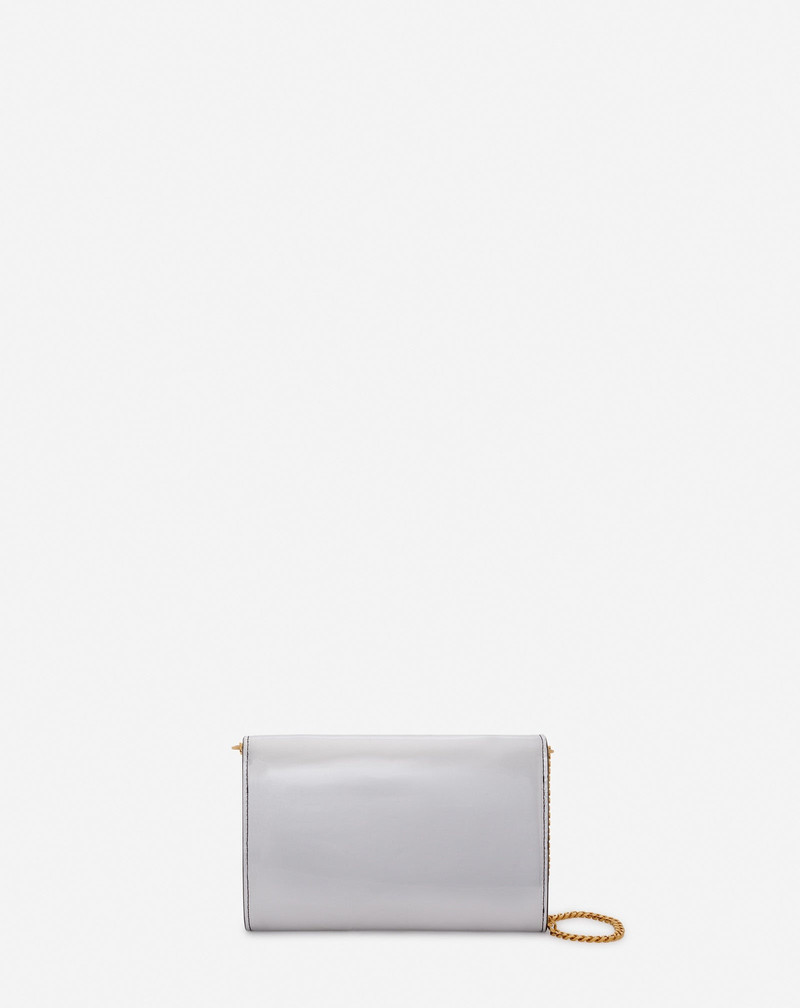 CONCERTO WALLET ON CHAIN BAG IN METALLIC LEATHER 4