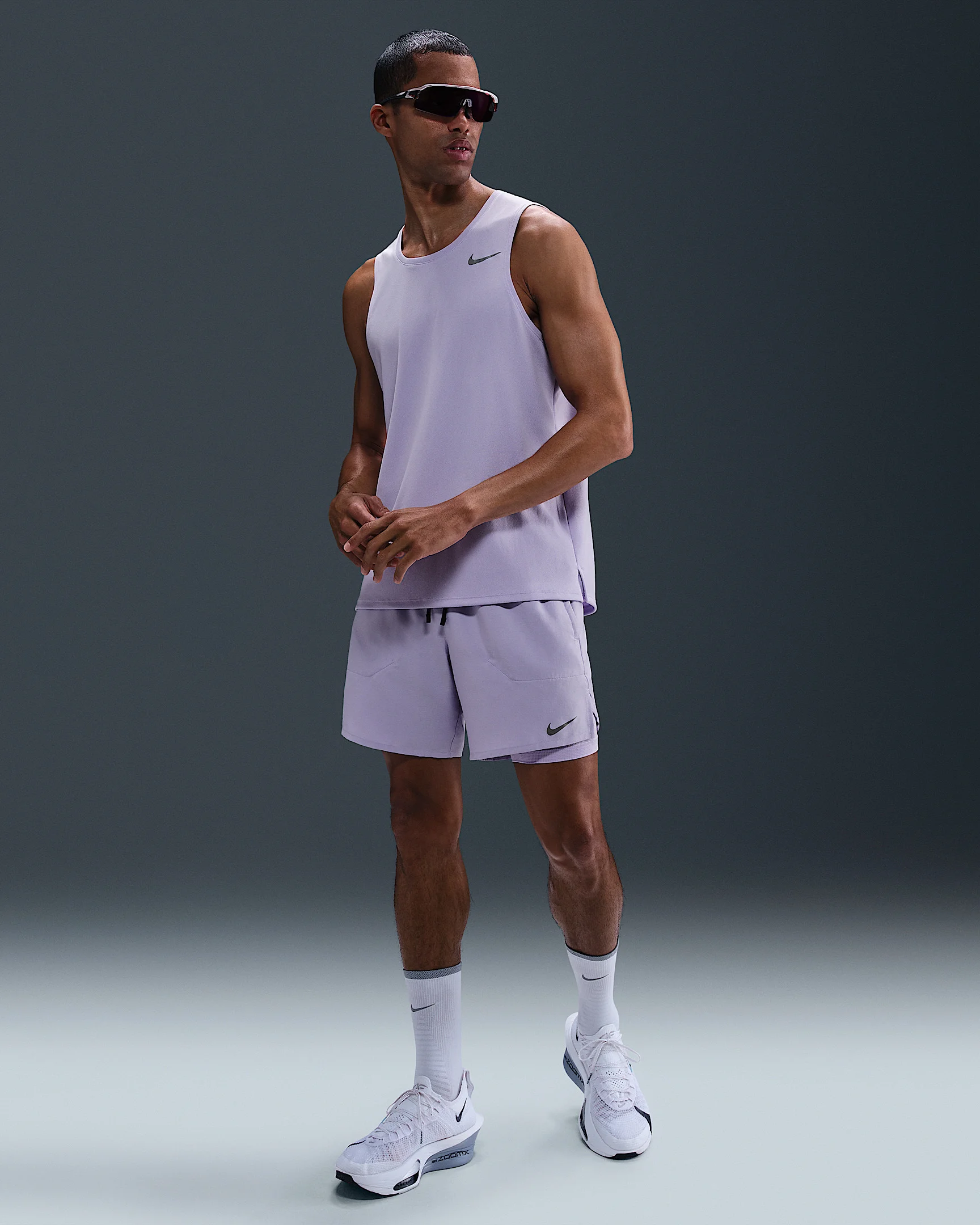 Nike Stride Men's Dri-FIT 7" 2-in-1 Running Shorts - 1