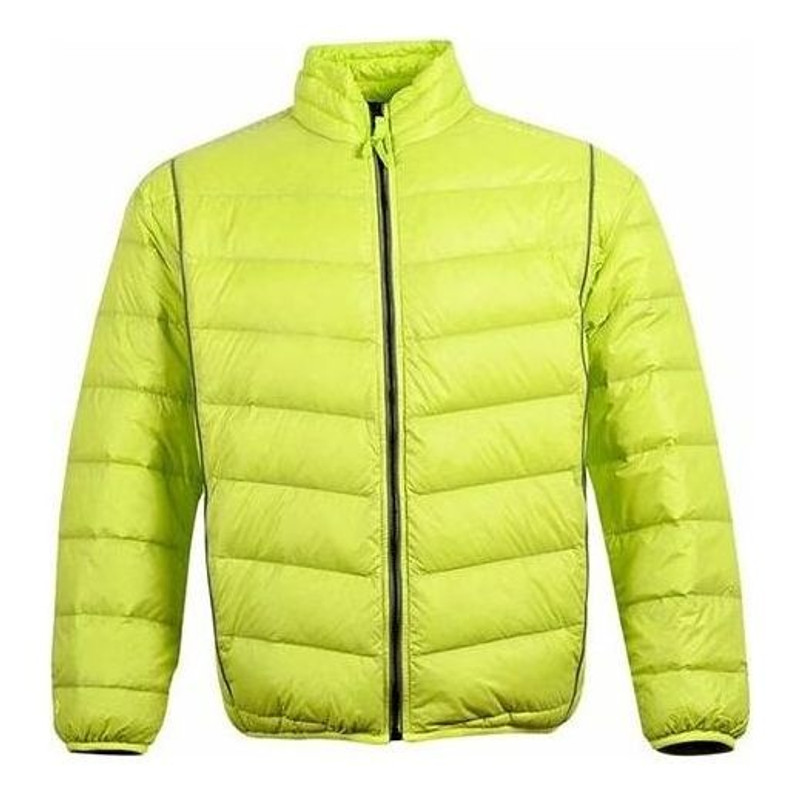 Converse Stand Collar Light Puffer Jacket 'Fluorescent Green' 10020671-A01 - 1