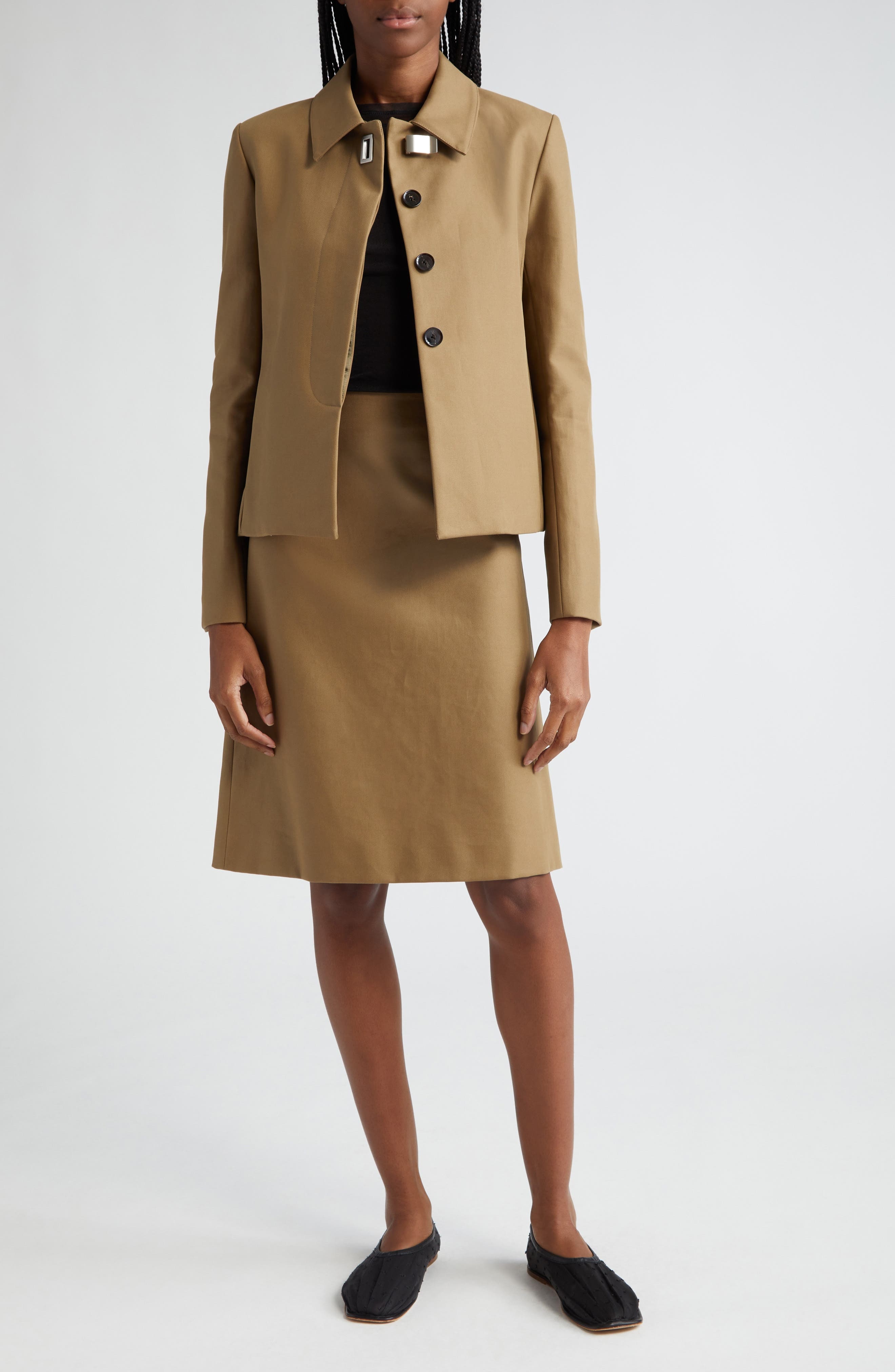 Lana Organic Cotton Twill Jacket - 2