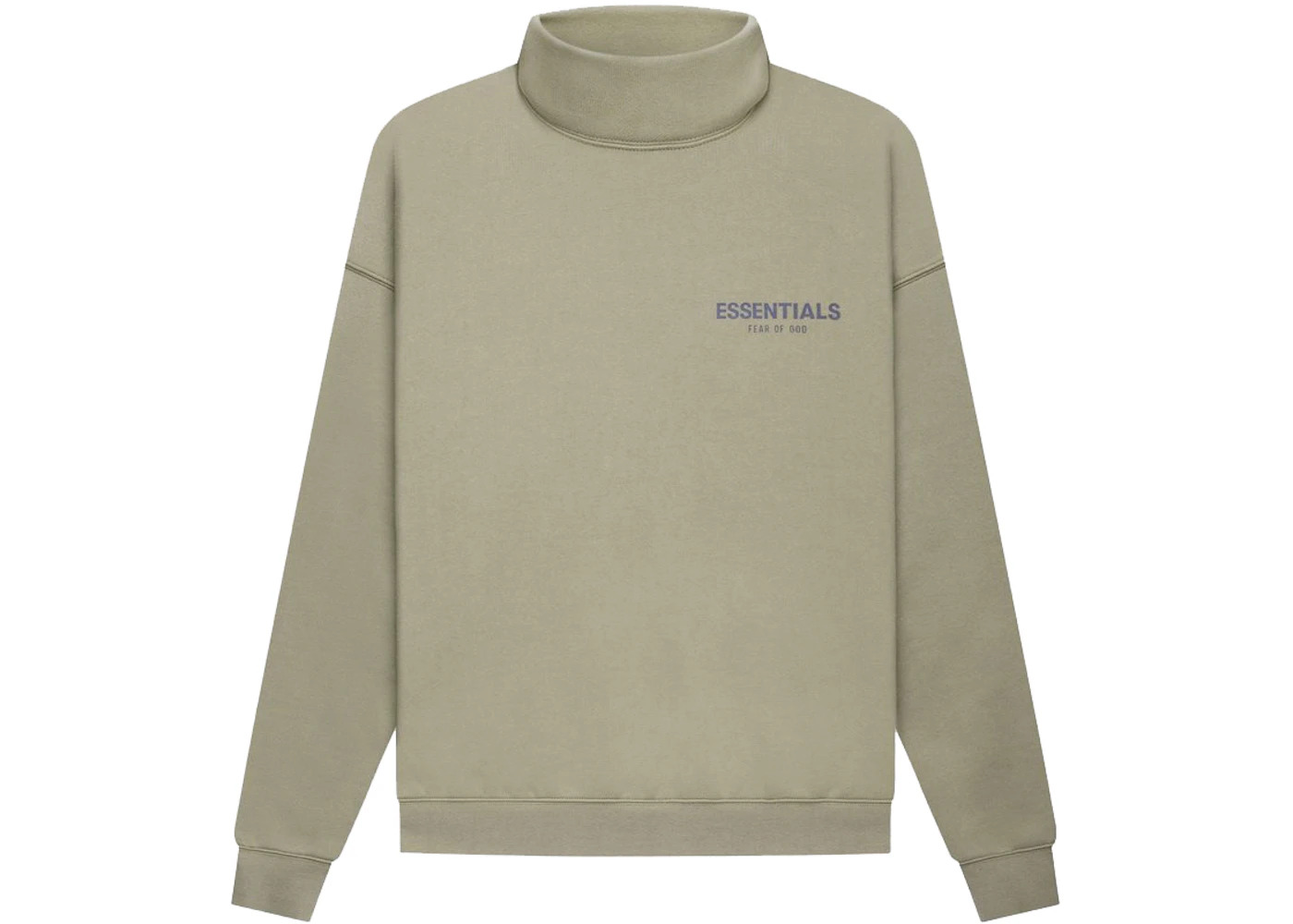 Fear of God Essentials Pullover Mockneck Pistachio - 1