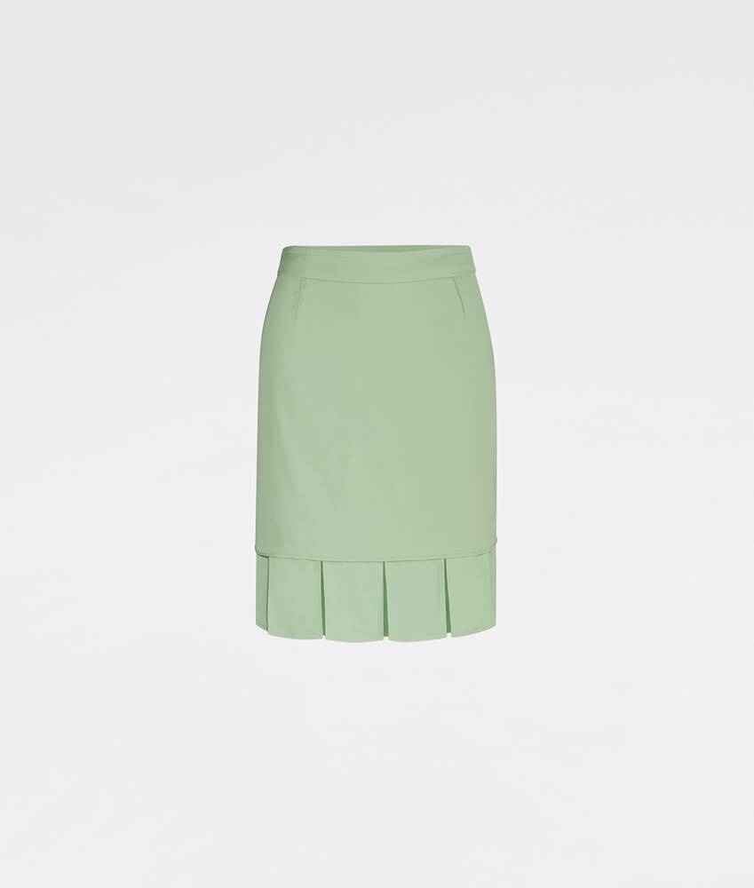ワンピース BOTTEGA VENETA Women Mid Skirts 685527V1OK0 2945 Green Eudoxie Posed Courtside in a Multicolored Pucci Ensemble
