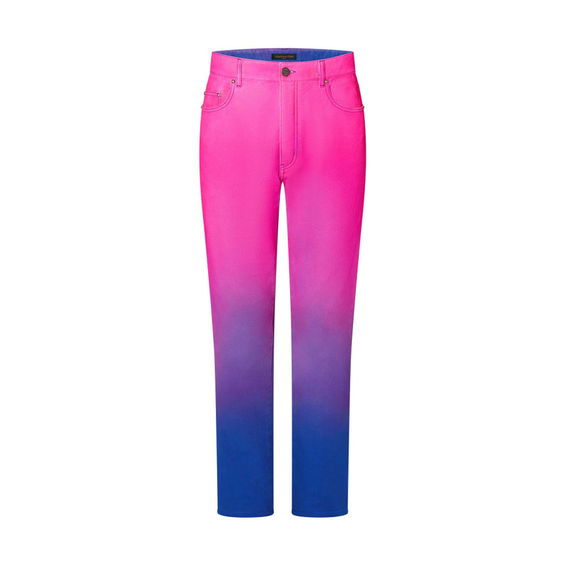 Gradient Denim Pants 1
