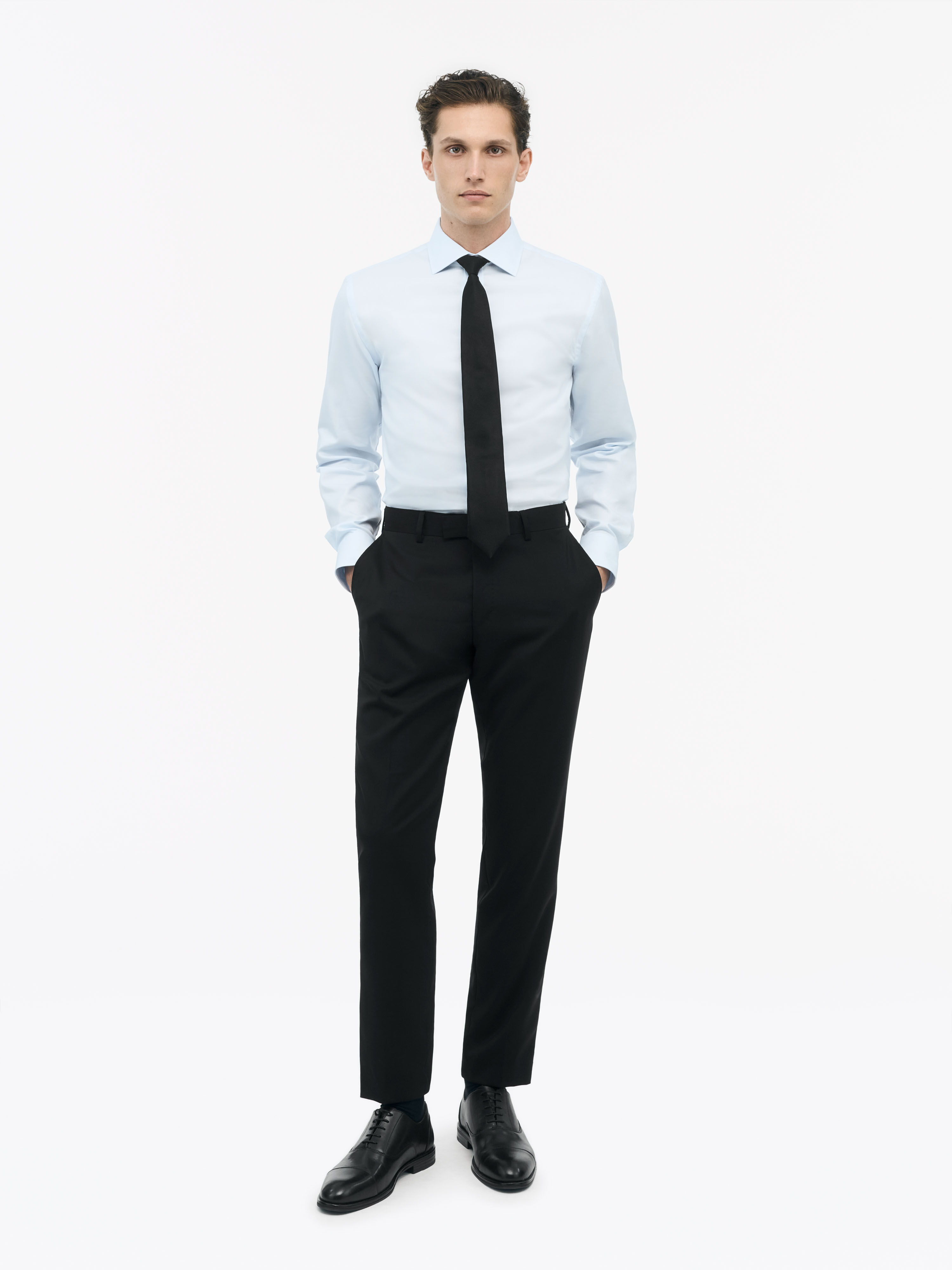 Adley C Cutaway Collar Shirt - 2