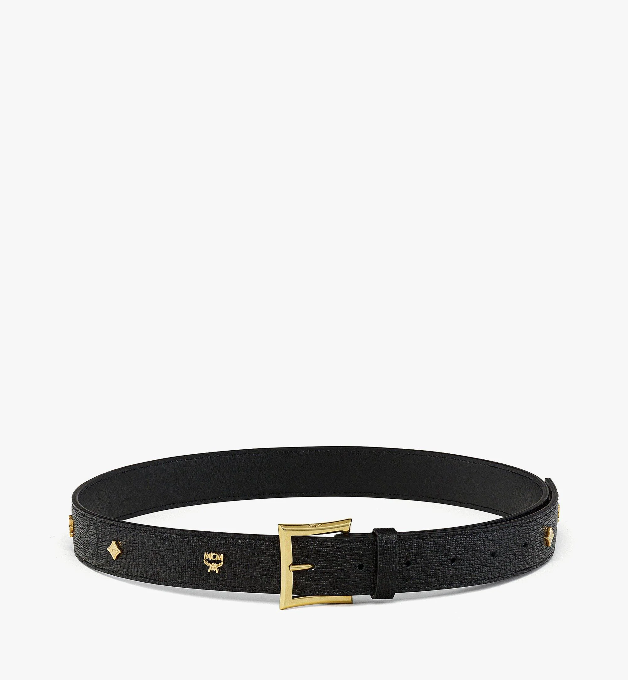 Pina Belt in Studded Leather - 1