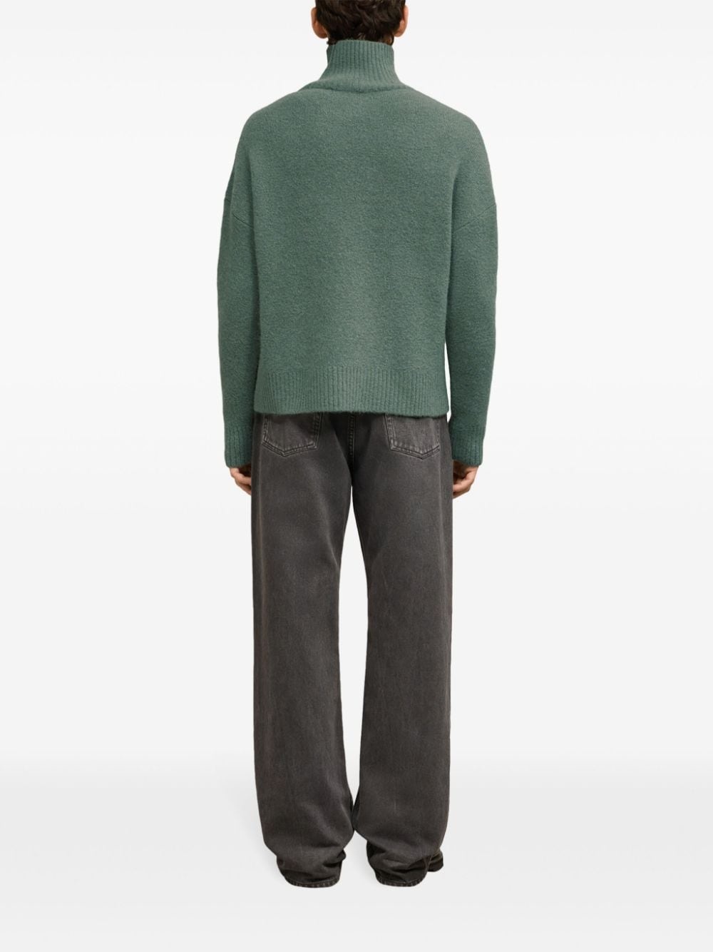 Ami de Coeur funnel neck sweatshirt - 4