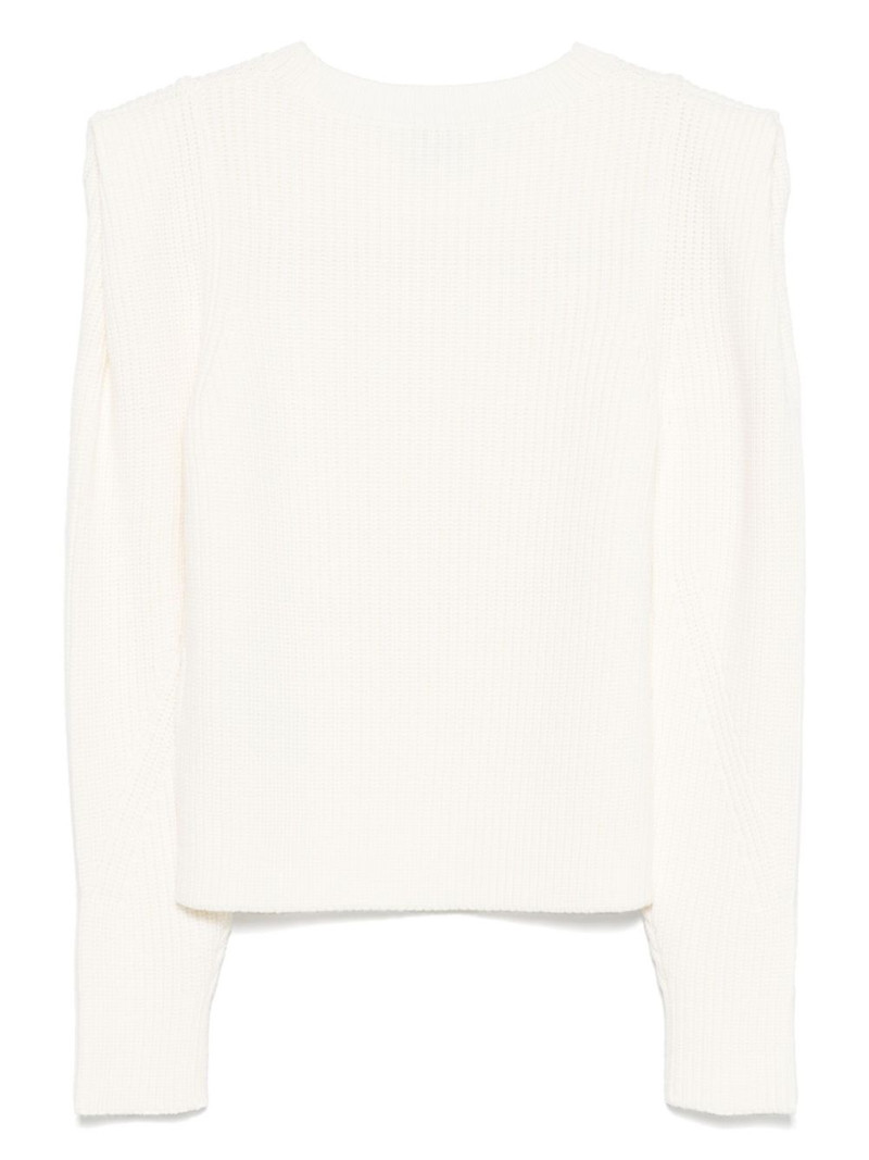 BOSS shoulder-detail knitted sweater outlook