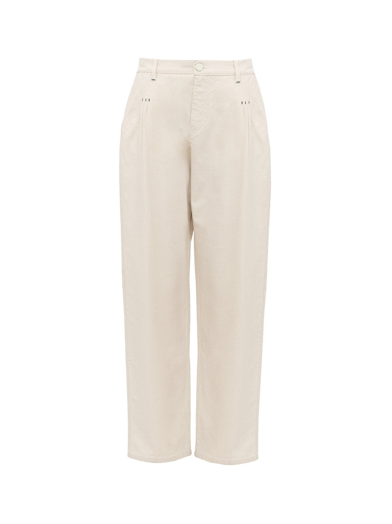 WHITE DENIM PANTS - 1